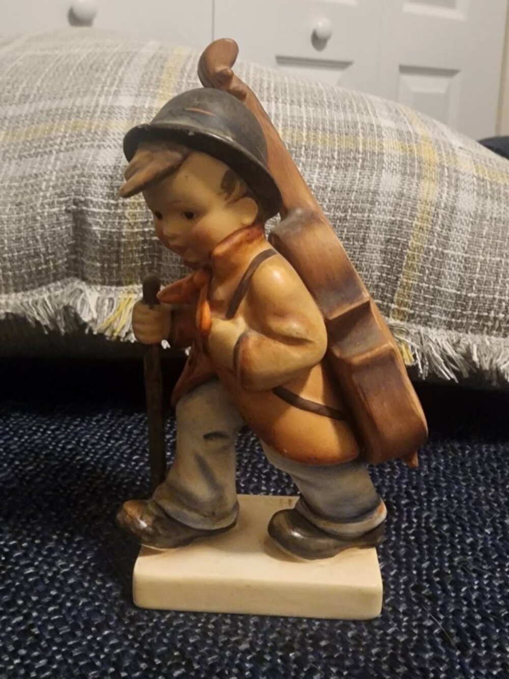 Vintage Goebel Hummel #89 Little Cellist Figurine Germany 5.75" TMK
